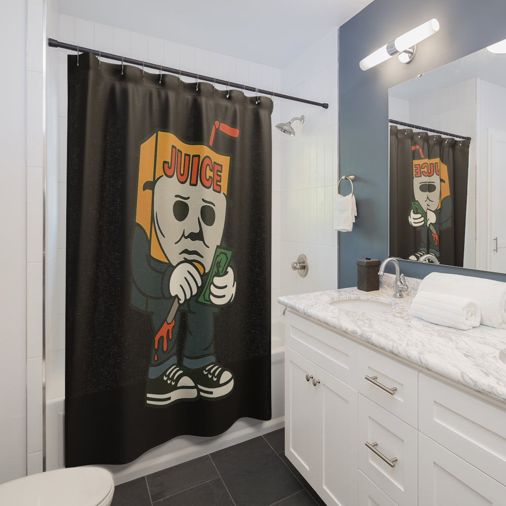 Halloween Juice Shower Curtain