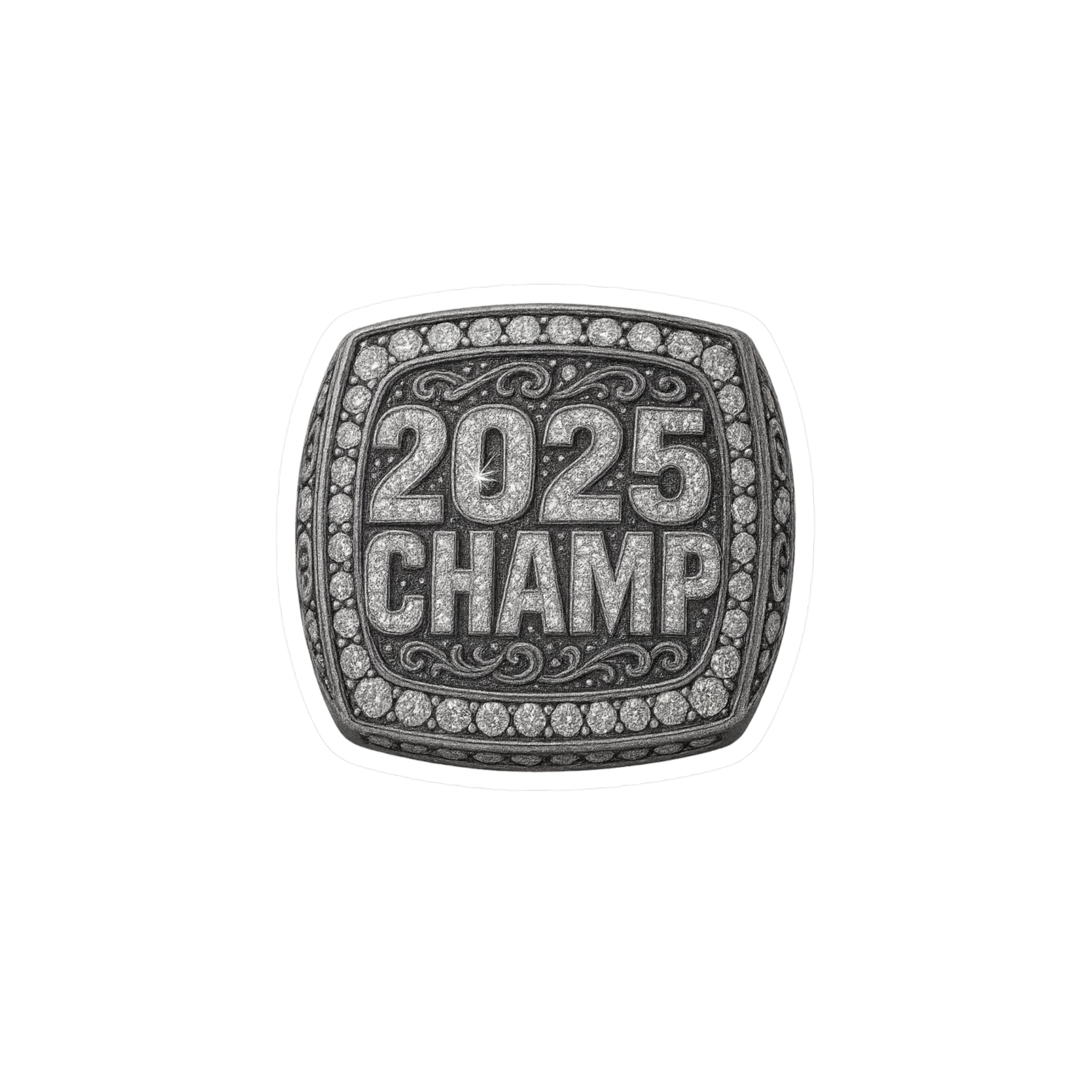"2025 Championship ring" Sticker