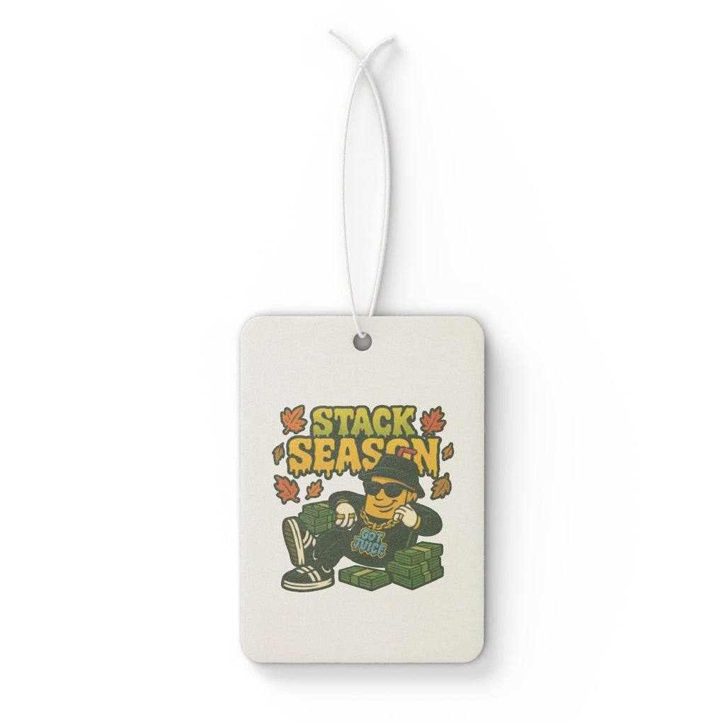 "Stack Season" Car Freshener