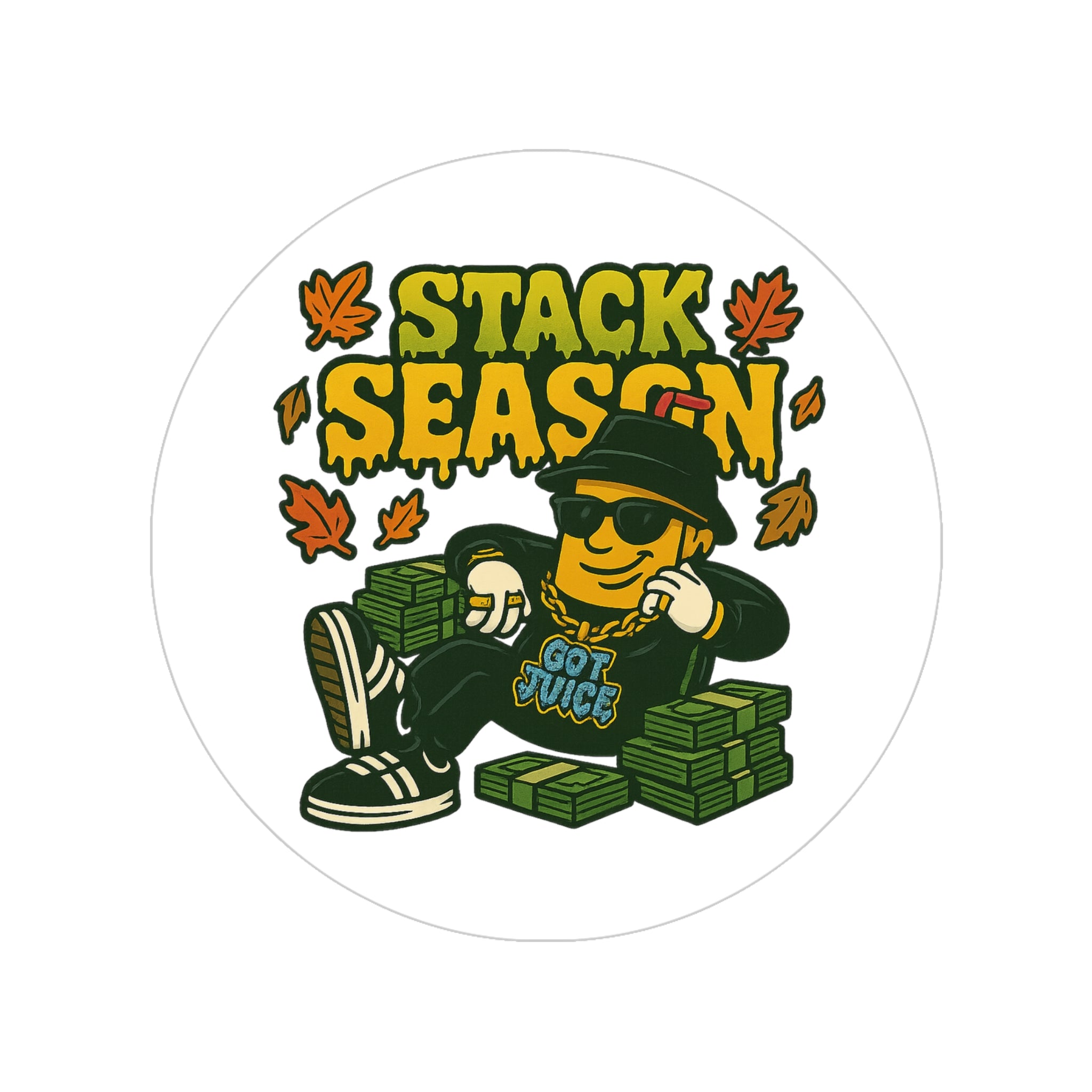 "Stack Season" Sticker