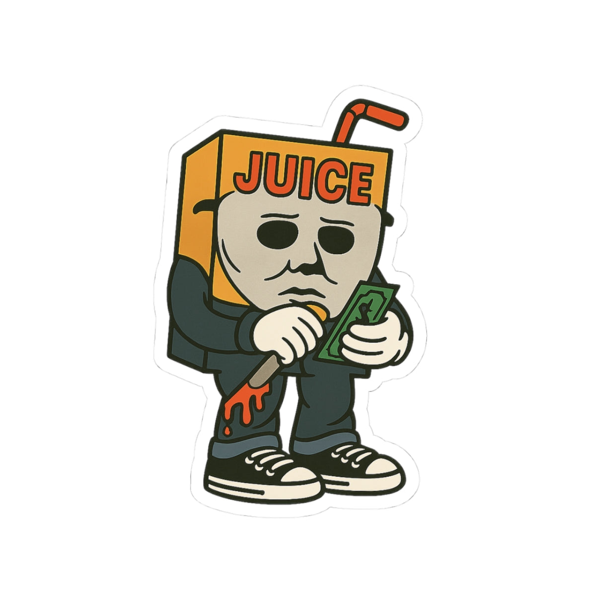 Juiceman Halloween Stickers