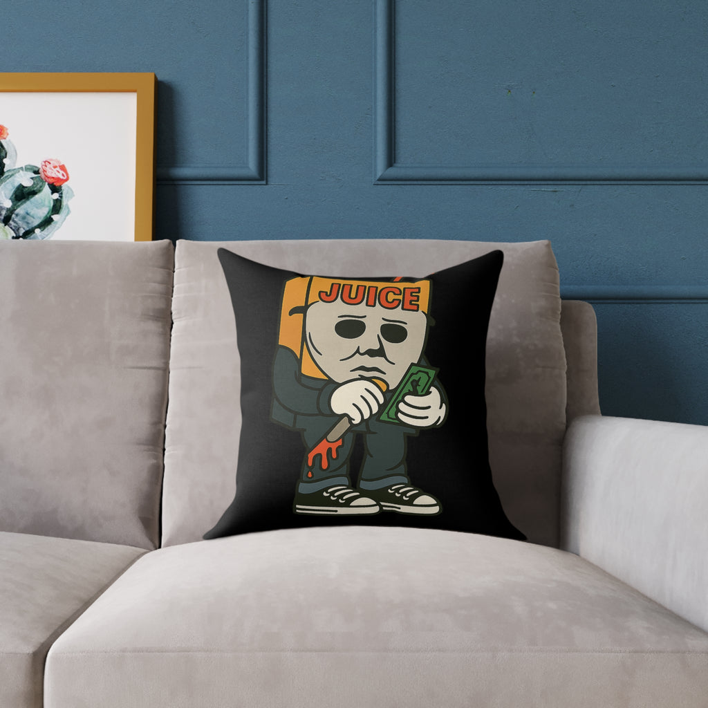 Halloween Juice Throw Pillow