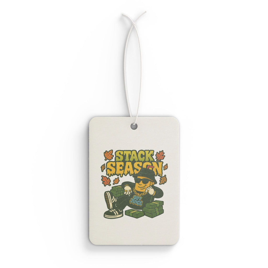 "Stack Season" Car Freshener