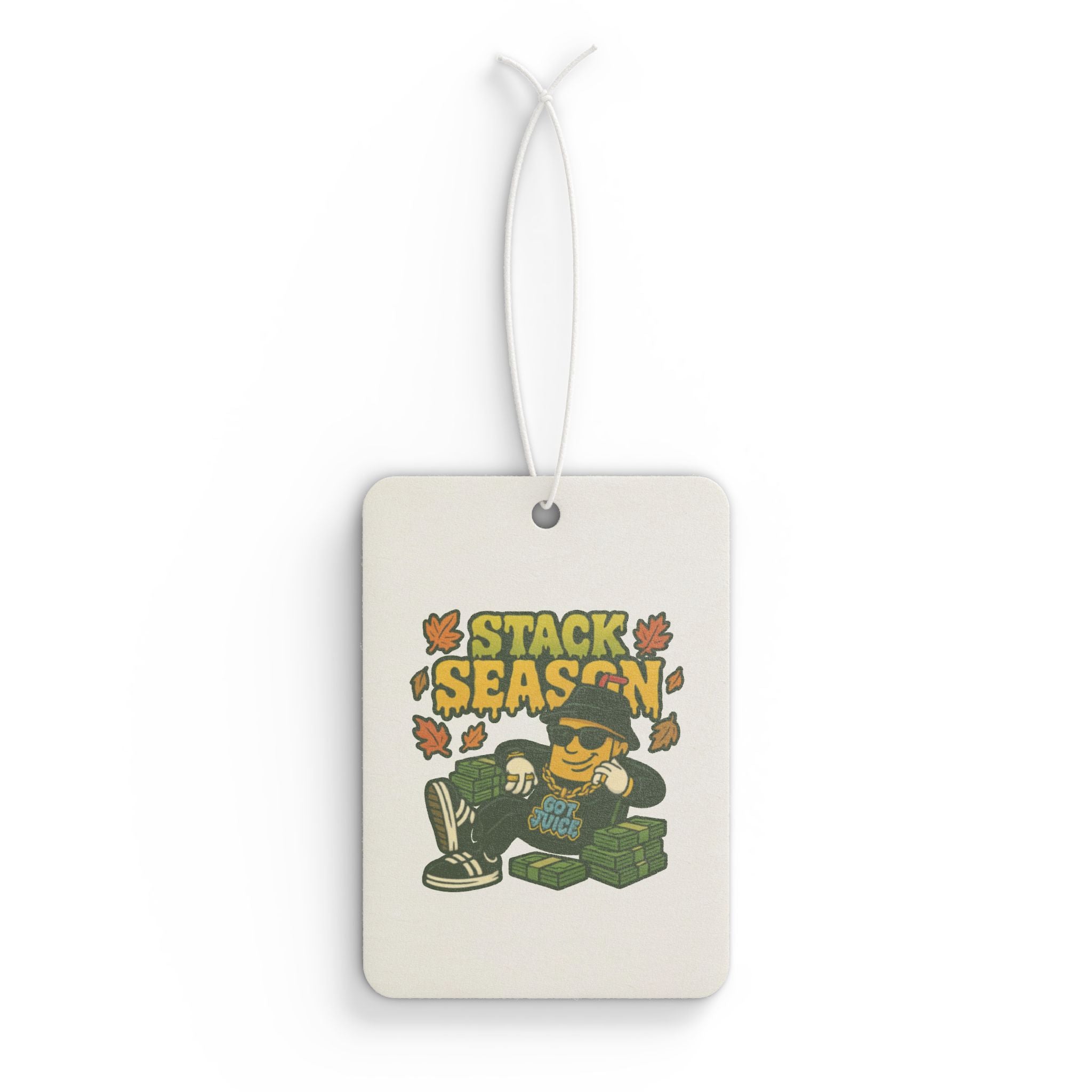 "Stack Season" Car Freshener