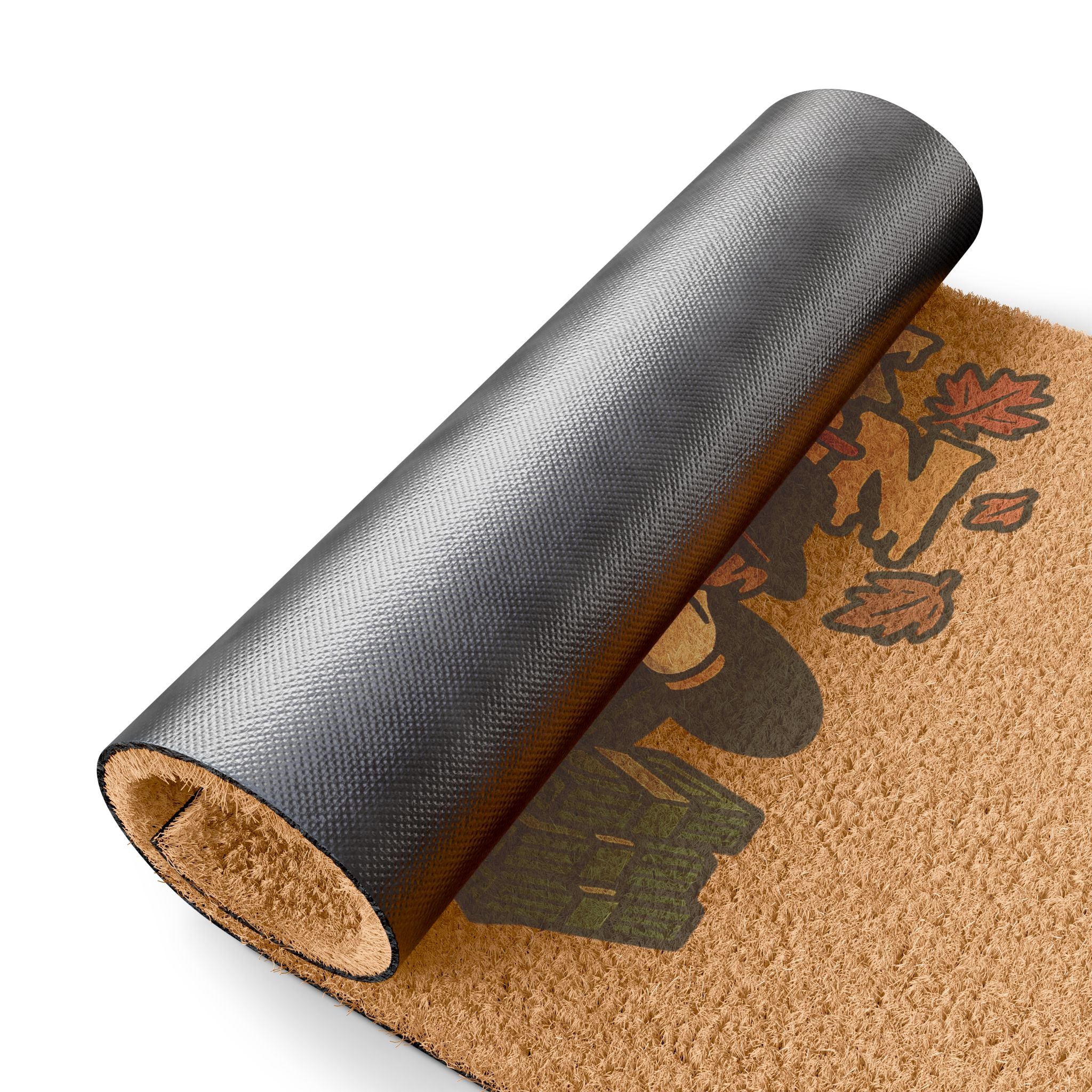 'Stack Season' Welcome mat