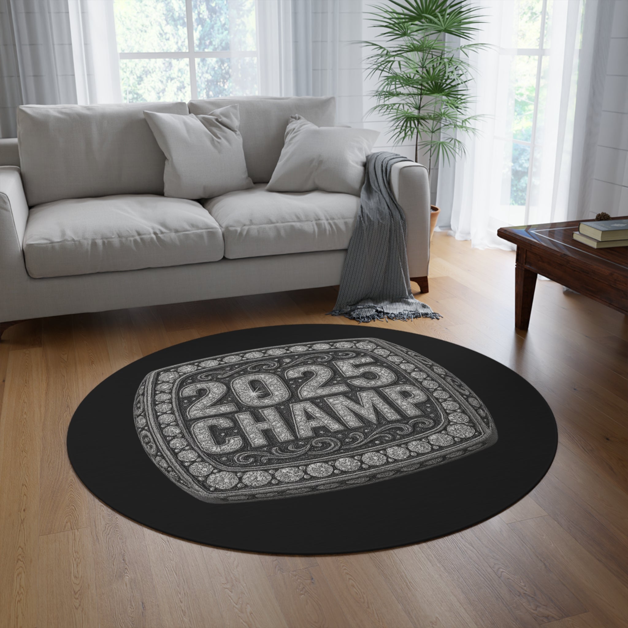 2025 Championship ring Rug