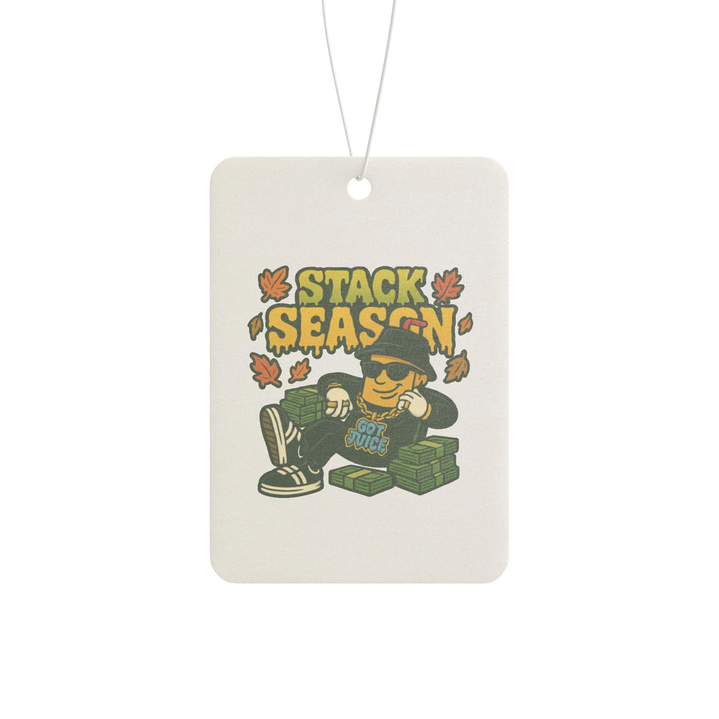 "Stack Season" Car Freshener