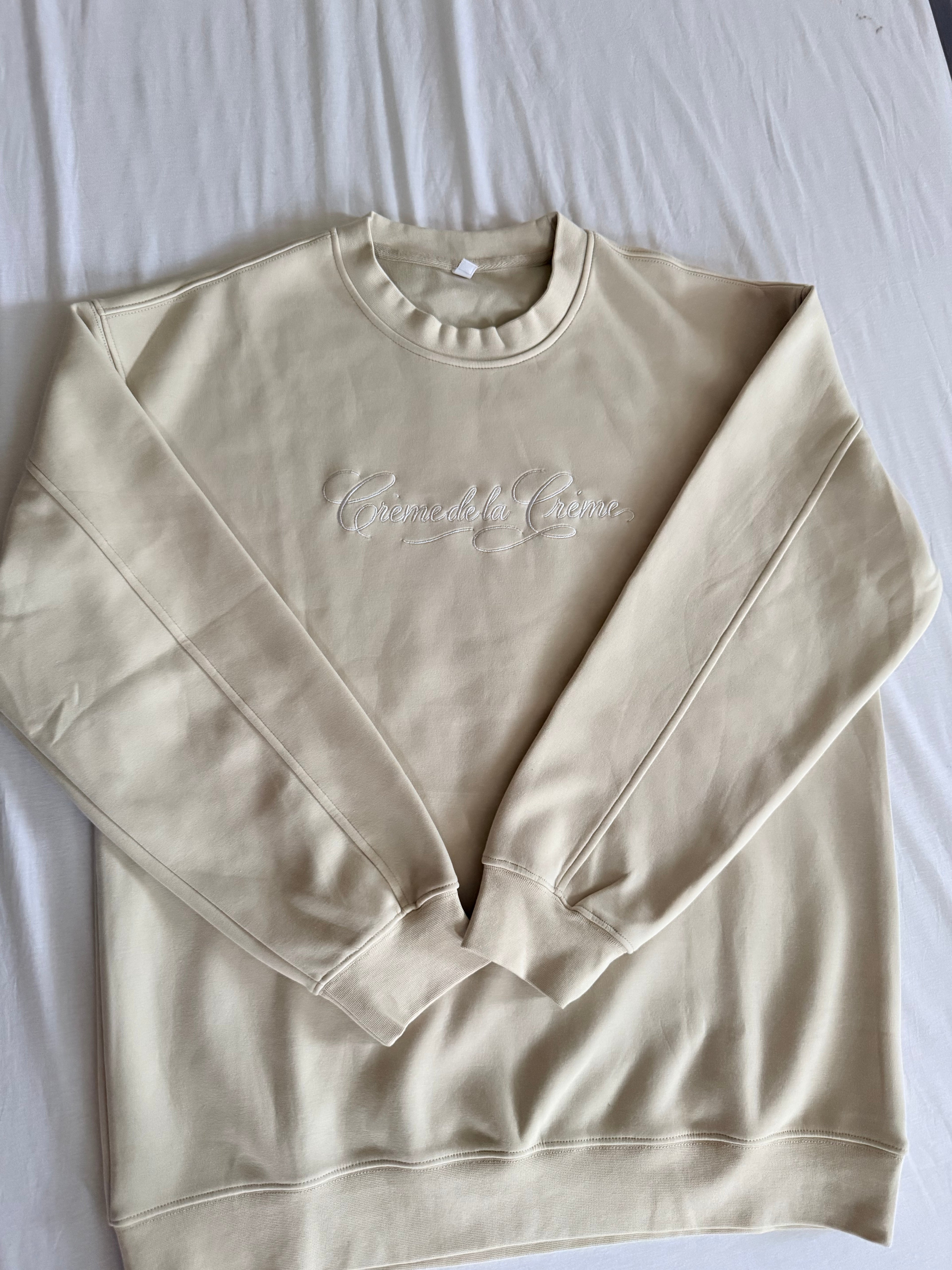"Crème de la Crème" Crewneck