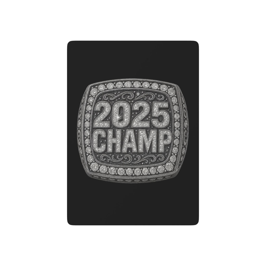 "2025 Championship Ring" Poker Cards