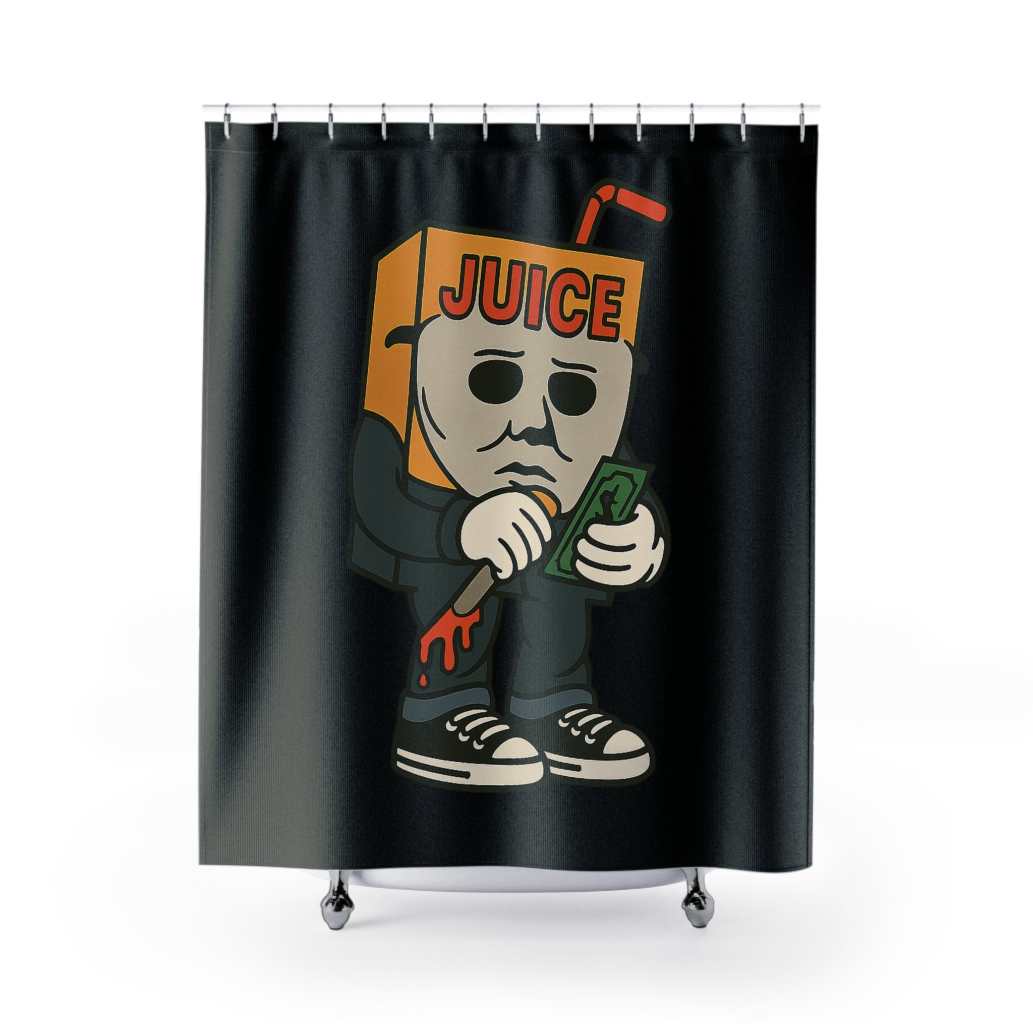 Halloween Juice Shower Curtain