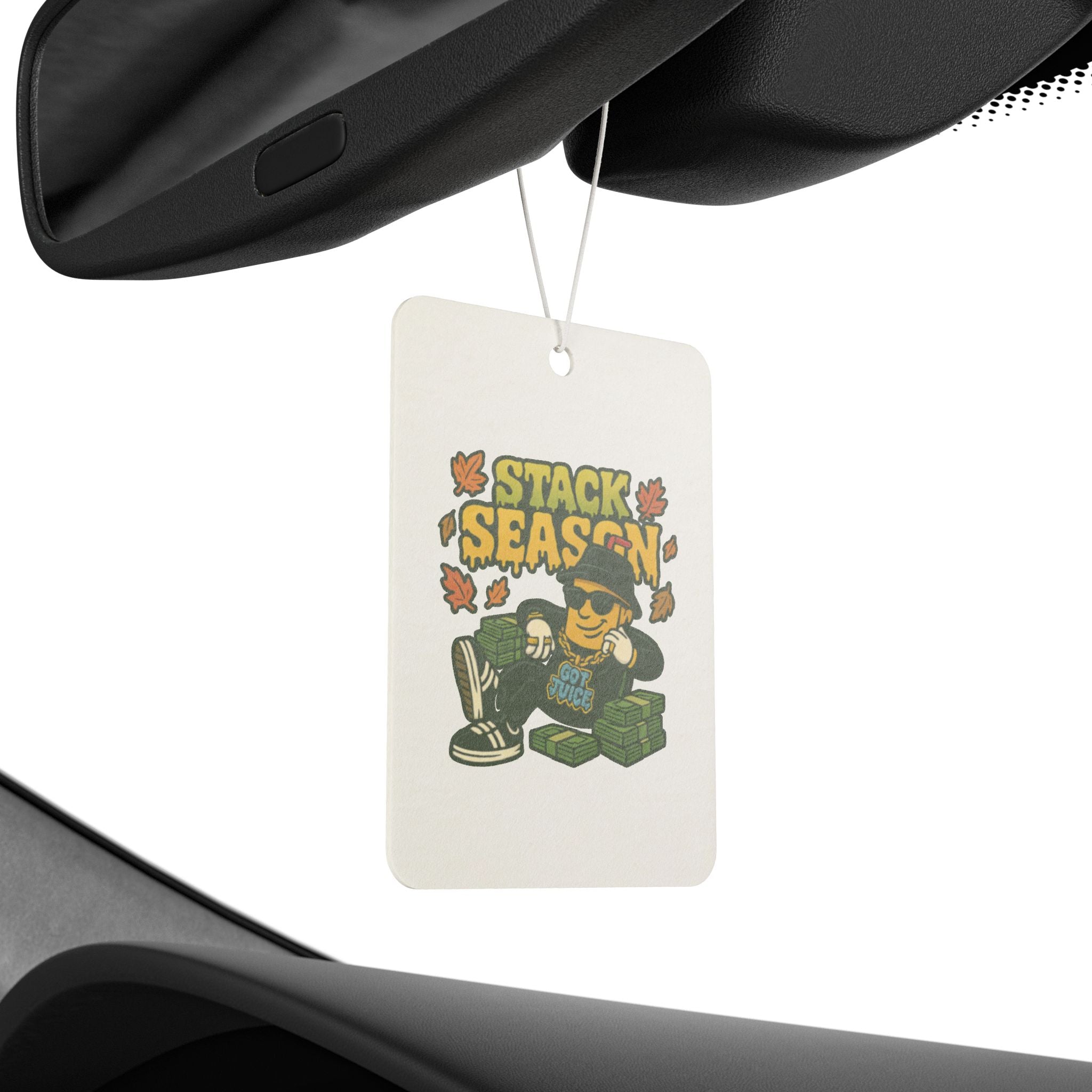 "Stack Season" Car Freshener