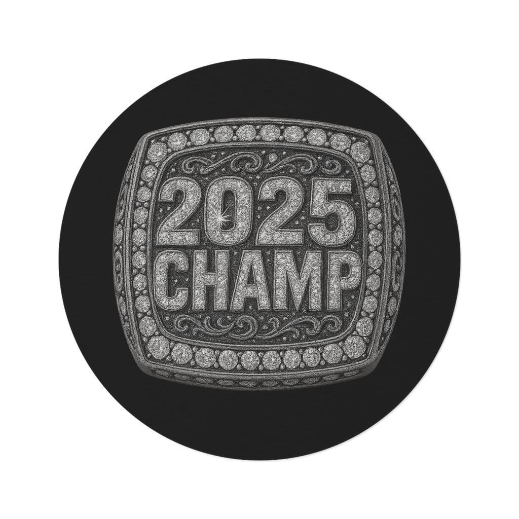 2025 Championship ring Rug
