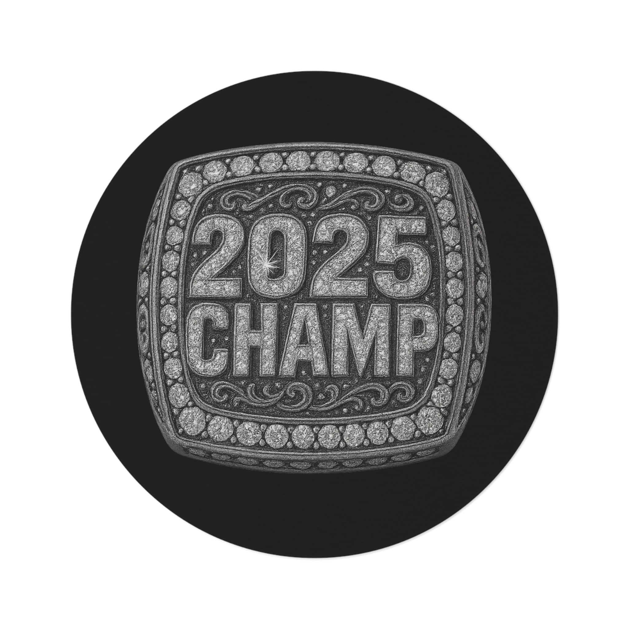 2025 Championship ring Rug