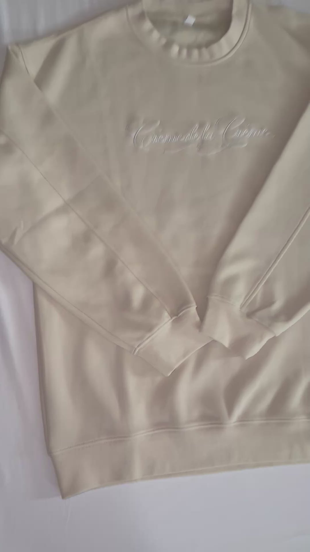 "Crème de la Crème" Crewneck